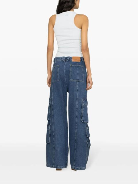 Axel Arigato ribbed-knit tank top - Blue