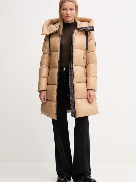 Save The Duck kurtka ISABEL kolor beżowy przejściowa D45510W.LOVE21 - zdjęcie produktu nr 2