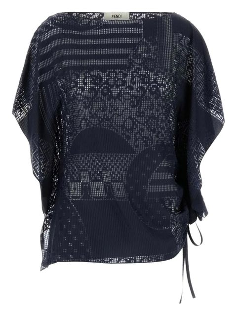 FENDI asymmetric top - Blue - zdjęcie produktu nr 1