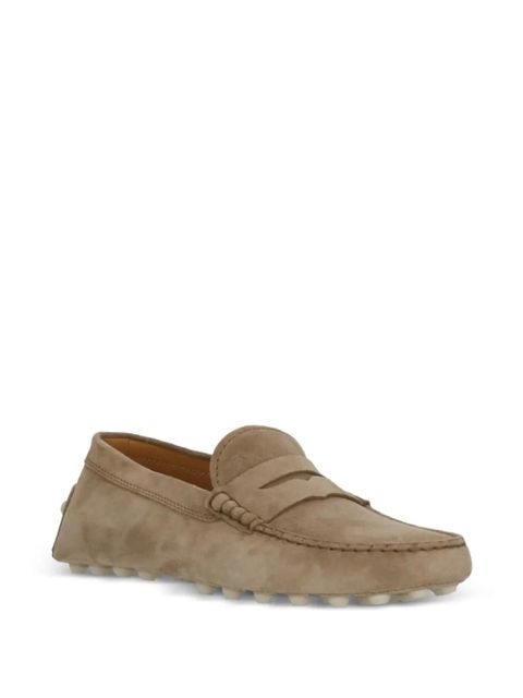 Tod's Gommino Bubble suede loafers - Neutrals - zdjęcie produktu nr 2