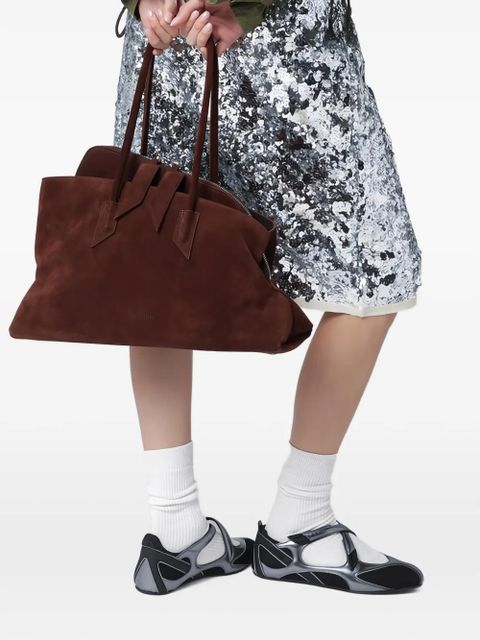 The Attico top handle tote bag - Brown - zdjęcie produktu nr 2