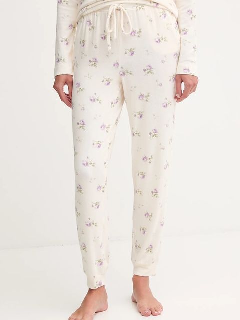 Lauren Ralph Lauren piżama damska kolor beżowy ILN92452