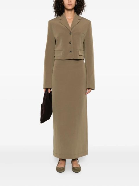 Nanushka three-button single-breasted blazer - Green - zdjęcie produktu nr 2