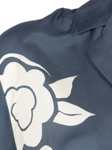 SIR. Lilou floral-print shirt - Blue