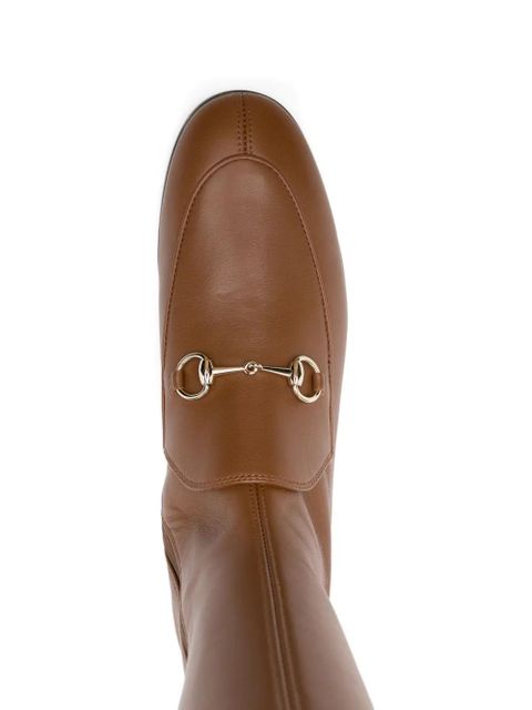Gucci Jordaan knee-high boots - Brown