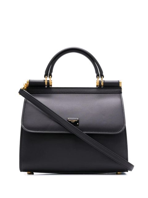 Dolce & Gabbana small Sicily shoulder bag - Black - zdjęcie produktu nr 1