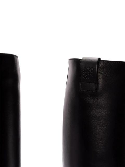 LOEWE Campo biker boots - Black