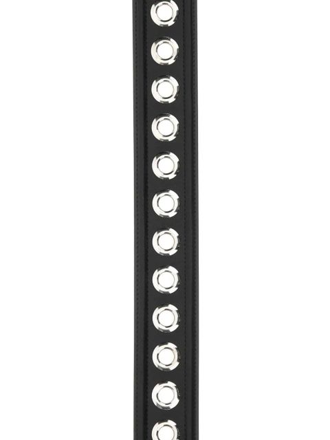 Alexander McQueen eyelet-detail 50mm belt - Black