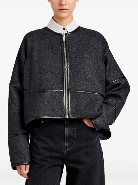 Proenza Schouler Ticiana trim jacket - Grey