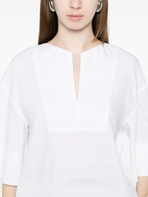 Max Mara Sospiro V-neck blouse - White
