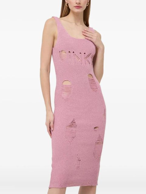 PINKO cutout ribbed midi dress - zdjęcie produktu nr 1