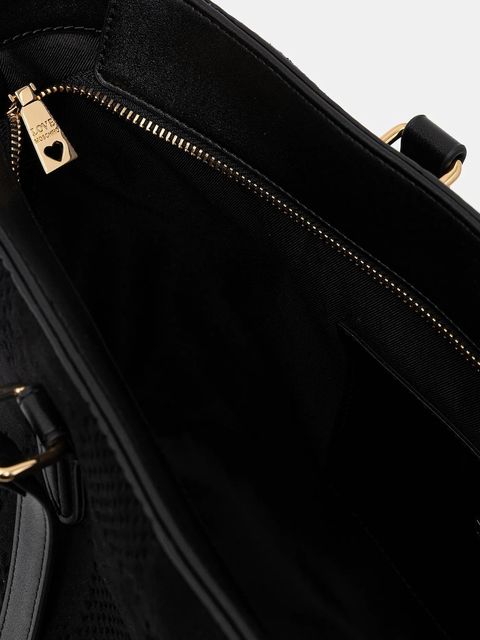 Love Moschino torebka kolor czarny JC4123PP0NKB100A