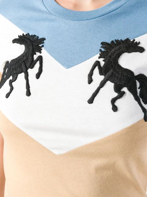 Off-White Twisting Horses T-shirt - Neutrals
