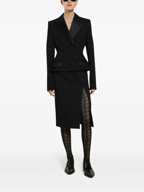 Dolce & Gabbana woolen skirt - Black