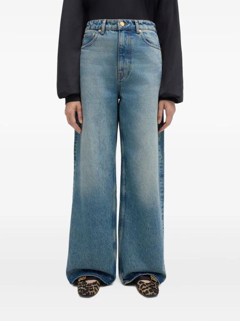 GANNI faded jeans - Blue