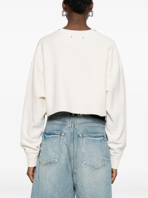 Golden Goose cropped sweater - Neutrals
