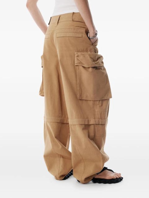 Alexander Wang ripstop cargo trousers - Brown