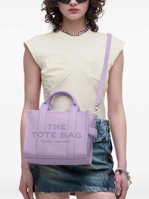 Marc Jacobs The Small Leather Tote bag - Purple - zdjęcie produktu nr 2