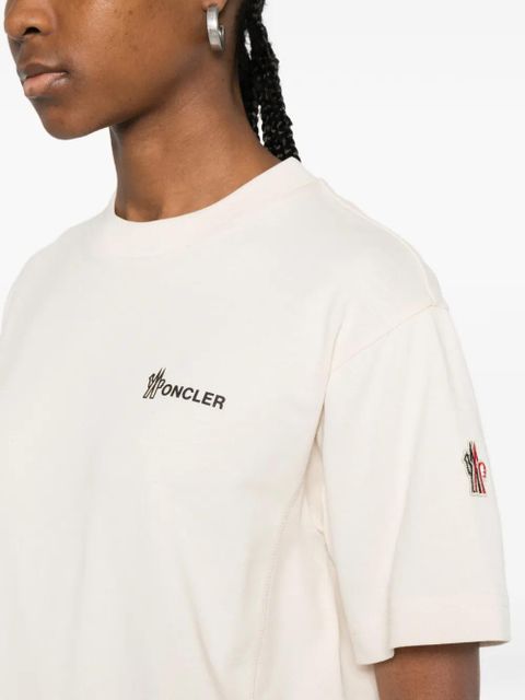 Moncler Grenoble short-sleeve T-shirt - Neutrals