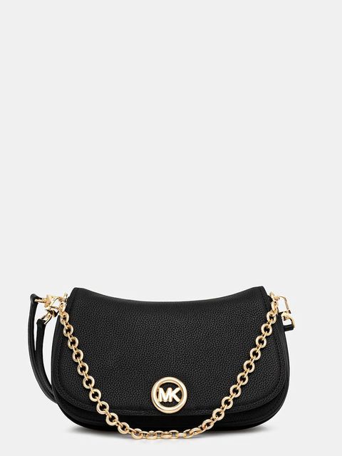 MICHAEL Michael Kors torebka skórzana kolor czarny 30R6GY5S2L - zdjęcie produktu nr 1