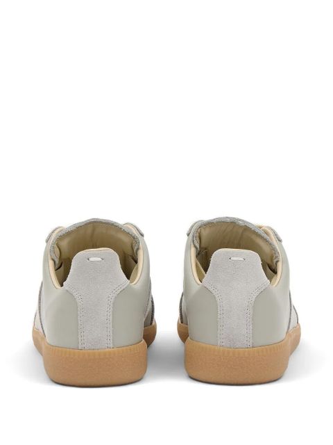 Maison Margiela Replica suede-panel sneakers - Grey