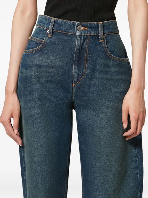 ISABEL MARANT Dromie pocket jeans - Blue