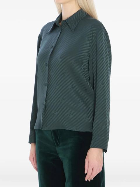Gucci interlocking jacquard shirt - Green - zdjęcie produktu nr 2
