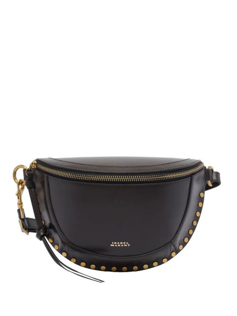 ISABEL MARANT half-moon studded belt bag - Brown - zdjęcie produktu nr 1