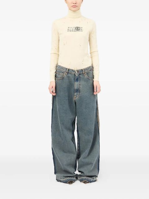 MM6 Maison Margiela wide-leg jeans - Blue