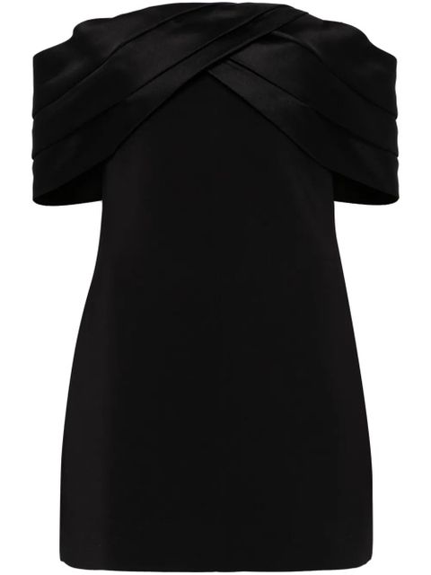 ANINE BING Fleur mini dress - Black - zdjęcie produktu nr 1