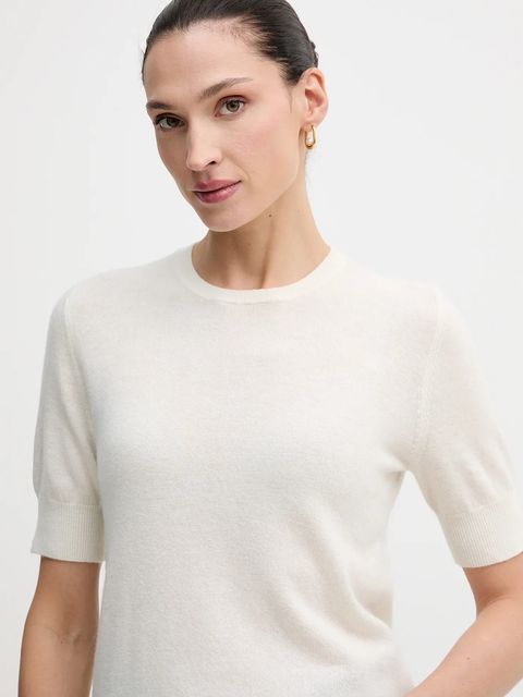 United Colors of Benetton sweter damski kolor beżowy lekki 1002D10D2