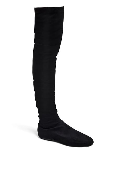 Proenza Schouler Tee over-the-knee boots - Black