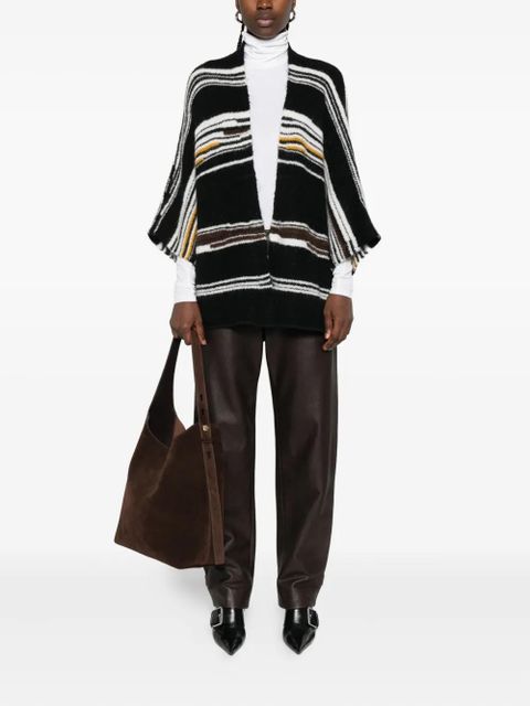 Missoni striped V-neck cardigan - Black
