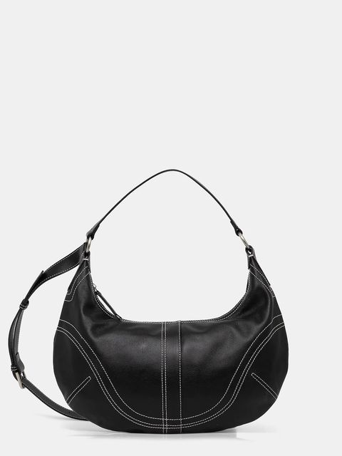 Answear.LAB torebka skórzana kolor czarny - zdjęcie produktu nr 1