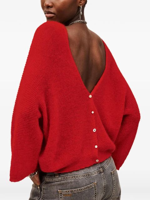 Ba&Sh Isaac buttoned cardigan - Red