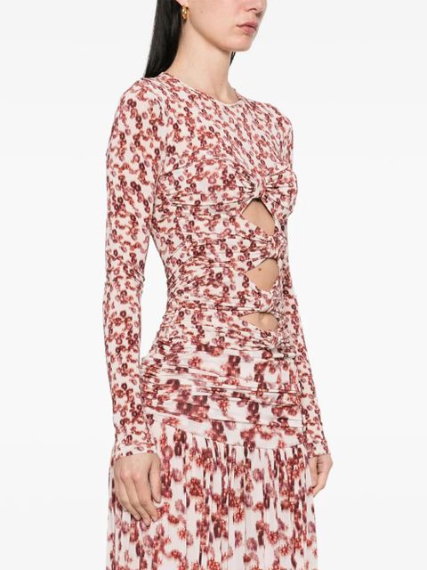 ISABEL MARANT Gladice top - Pink