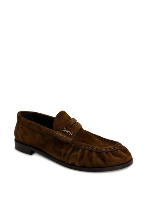 Saint Laurent Le Loafer monogram tassel loafers - Brown - zdjęcie produktu nr 2
