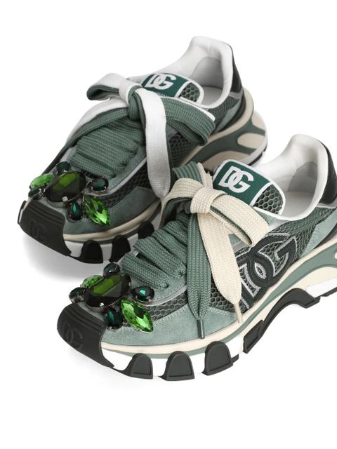 Dolce & Gabbana DG Country Road textile sneakers - Green