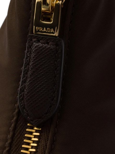 Prada mini Re-Edition 2005 logo-detail tote bag - Brown - zdjęcie produktu nr 2