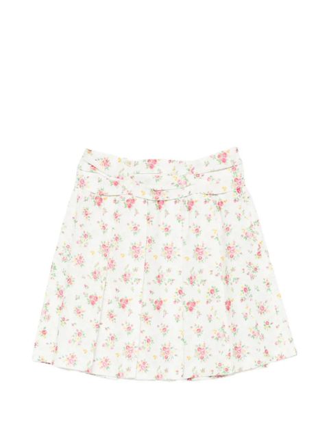 SHUSHU/TONG floral mini skirt - White - zdjęcie produktu nr 1