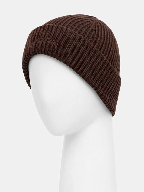 Lanvin czapka wełniana kolor brązowy 710003812 - zdjęcie produktu nr 2