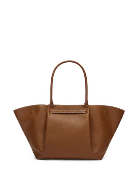 DeMellier New York grain leather tote bag - Brown - zdjęcie produktu nr 2