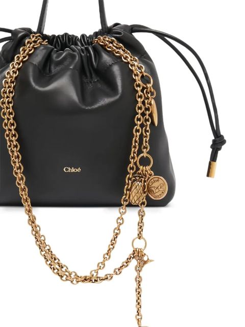Chloé drawstring bucket bag - Black - zdjęcie produktu nr 2
