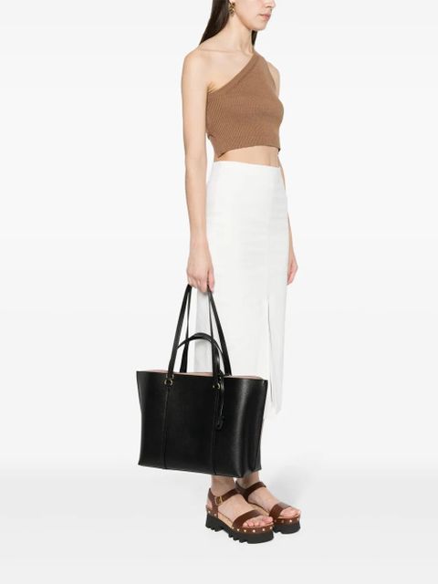 PINKO Love-Birds-motif leather bag - Black