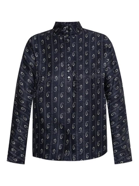 Tory Burch paisley print blouse - Blue - zdjęcie produktu nr 1