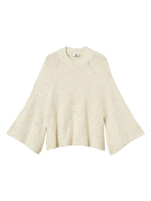 TWINSET sequin wide sleeves sweater - Neutrals - zdjęcie produktu nr 1