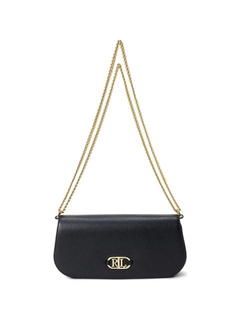 Lauren Ralph Lauren chain logo shoulder bag - Black - zdjęcie produktu nr 1