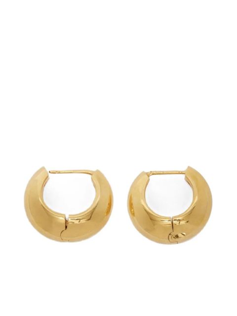 Jil Sander hoop earrings - Gold - zdjęcie produktu nr 1