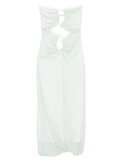 Christopher Esber paisley-ring dress - Green - zdjęcie produktu nr 1