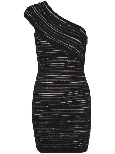 Balmain glitter detailing dress - Black - zdjęcie produktu nr 1